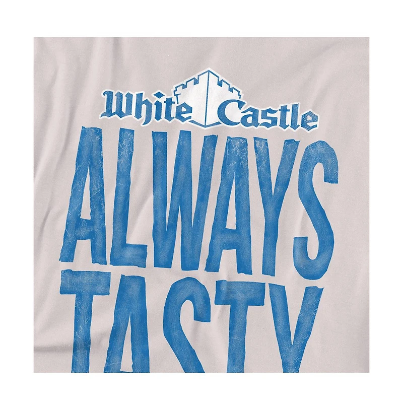 Logovision Men's White Castle Always Tasty T-Shirt