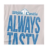 Logovision Men's White Castle Always Tasty T-Shirt