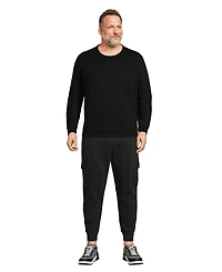 Lands' End Men's Long Sleeve Serious Sweats Crewneck Sweatshirt