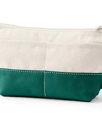 Lands' End Zipper Canvas Pouch
