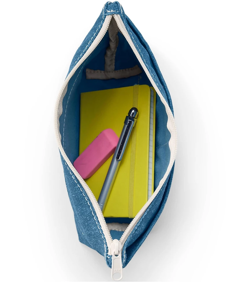 Lands' End Zipper Canvas Pouch