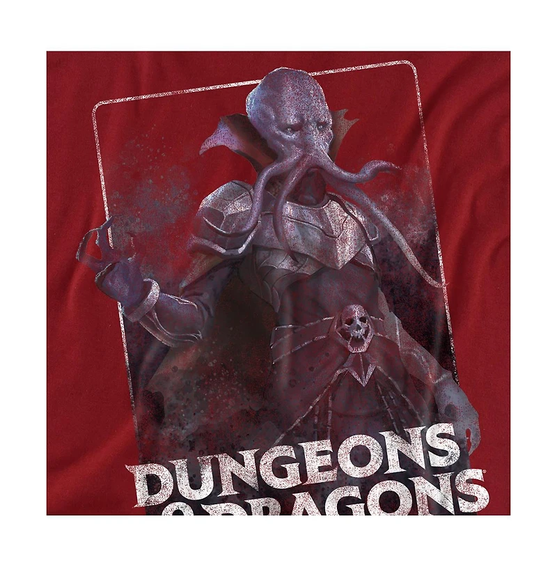 Logovision Men's Dungeons And Dragons Master Mindflayer T-Shirt
