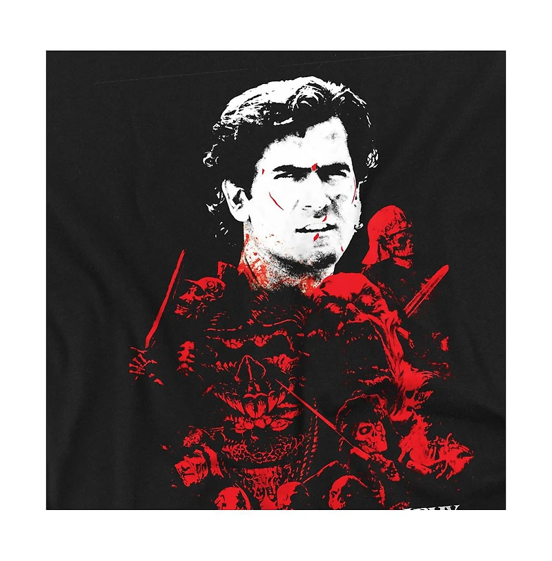 Logovision Men's Mgm Army Of Darkness Pile Baddies T-Shirt