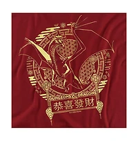 Logovision Men's Dungeons And Dragons Year Of The Dragon Mythical Beast T-Shirt