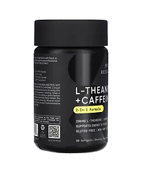 Sports Research L-Theanine & Caffeine, 2-in-1 Formula, 60 Softgels, Sports Nutrition
