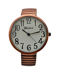 Copper Big Face Fun Colors Women Watch