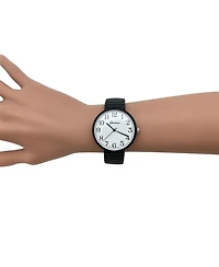 Olivia Pratt Black Stretch Small Face Everyday Classic Women Watch