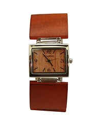 Olivia Pratt Square Wood Women Watch