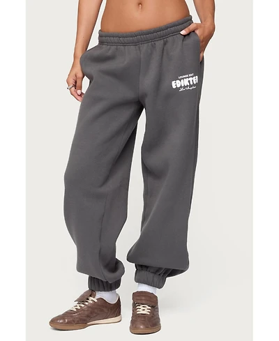Edikted Women's Lounge Edit Sweatpants