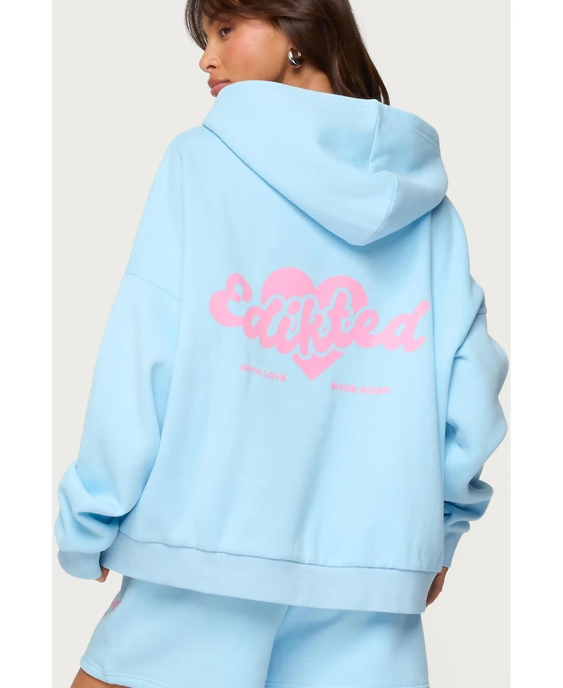 Edikted Womens We'Re Hoodie