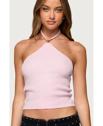 Edikted Women's Hollis Knit Halter Top