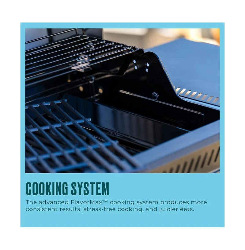 Performance Series FlavorMax 5-Burner Gas Grill - Black