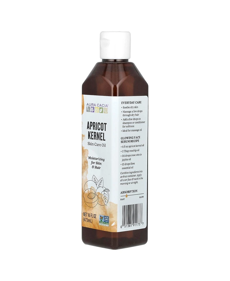 Aura Cacia Skin Care Oil Apricot Kernel