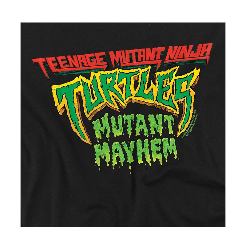 Logovision Men's Tmnt Mutant Mayhem Logo T-Shirt