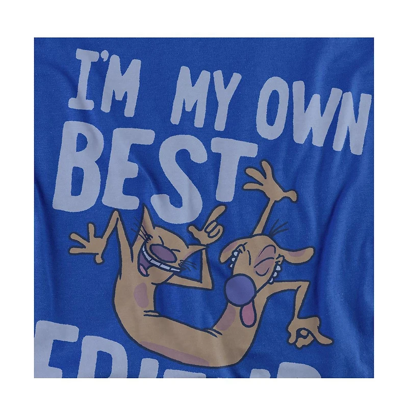 Logovision Men's Catdog My Own Best Friend T-Shirt