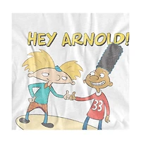 Logovision Men's Hey Arnold And Gerald With Logo T-Shirt