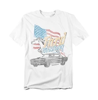 Logovision Men's Mustang Usa T-Shirt
