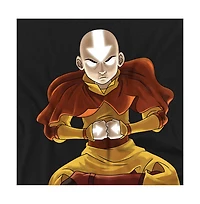 Logovision Men's Avatar The Last Airbender Aang Meditation T-Shirt