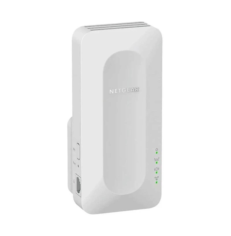 Netgear AX3000 Dual-Band Wi-Fi 6 Wall Plug Range Extender - White