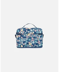 Deux par Deux Girl Lunch Box Cat Print