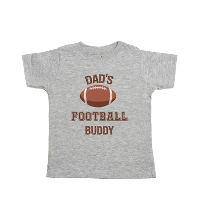 Sweet Wink Toddler Boys Dad's Football Buddy Short Sleeve T-Shirt