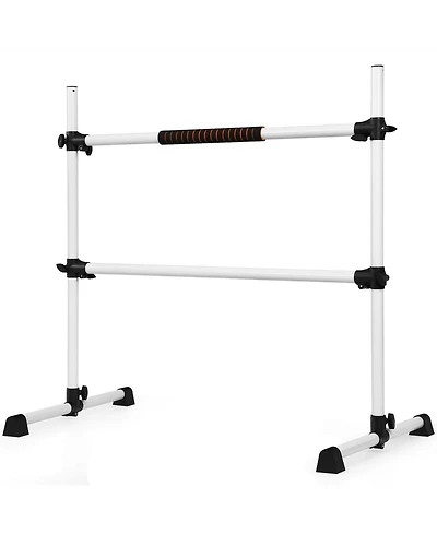 4 Feet Portable Ballet Barre with Adjustable Height