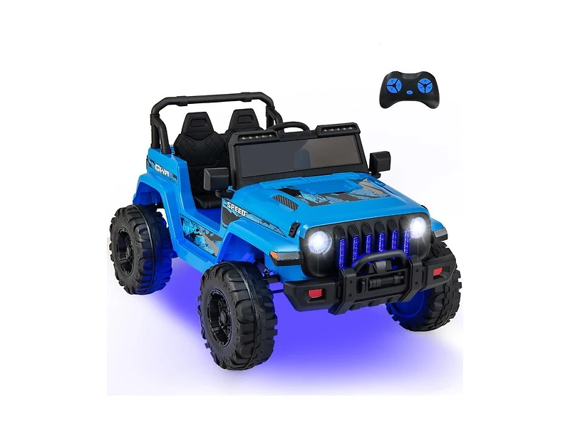 Akiudex 12V Kids Ride-On Jeep Car with 2.4G Remote Control