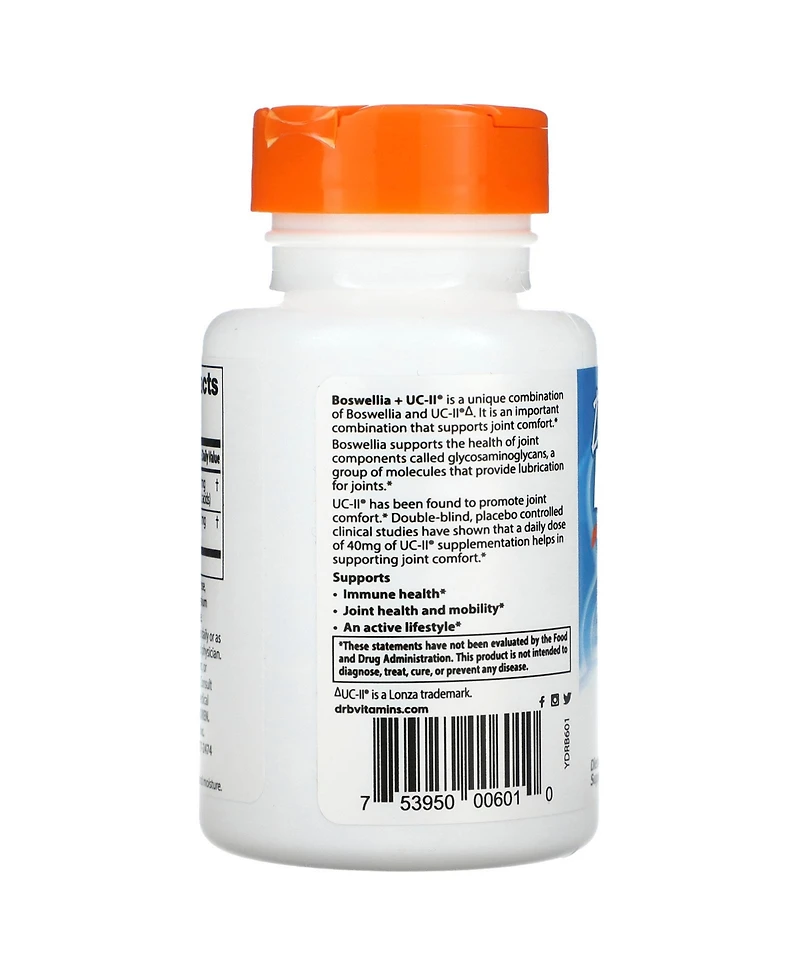 Doctor's Best Boswellia with Uc-ii