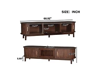 Casainc Modern Storage Cabinet Farmhouse Tv Stand