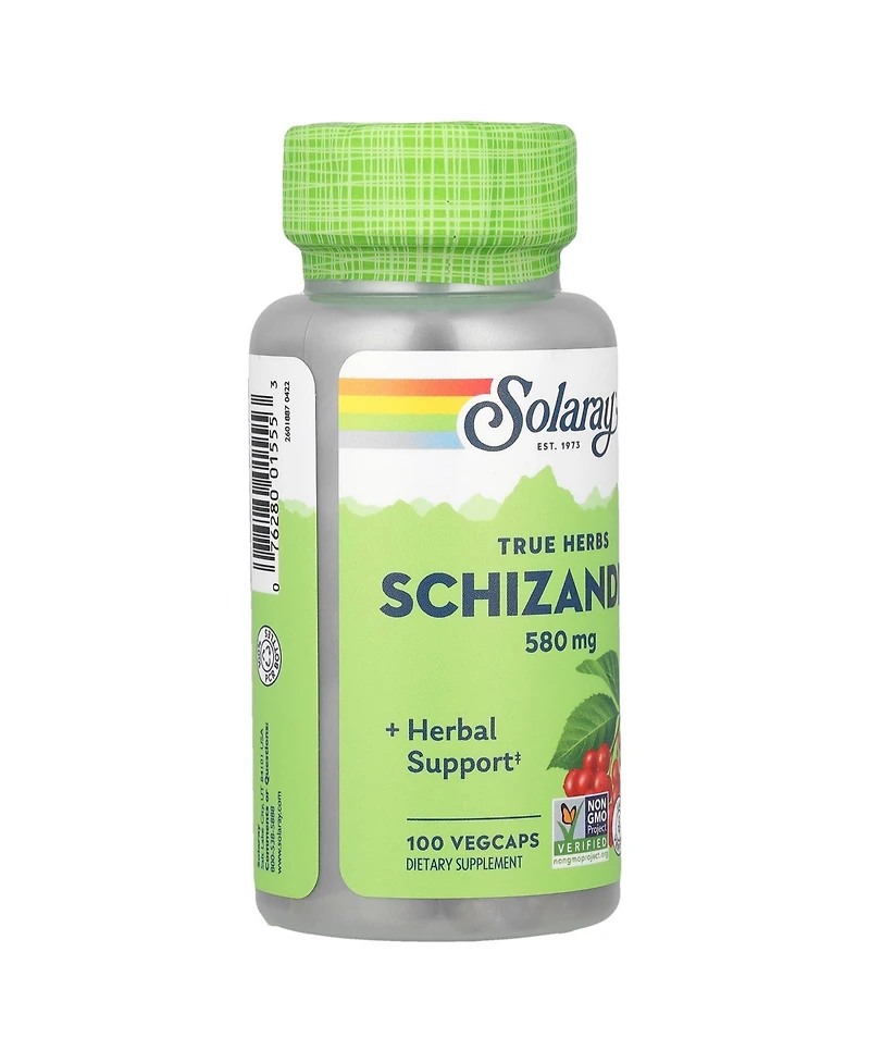Solaray True Herbs Schizandra 580 mg