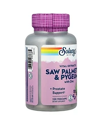 Solaray Saw Palmetto & Pygeum with Zinc - 120 VegCaps