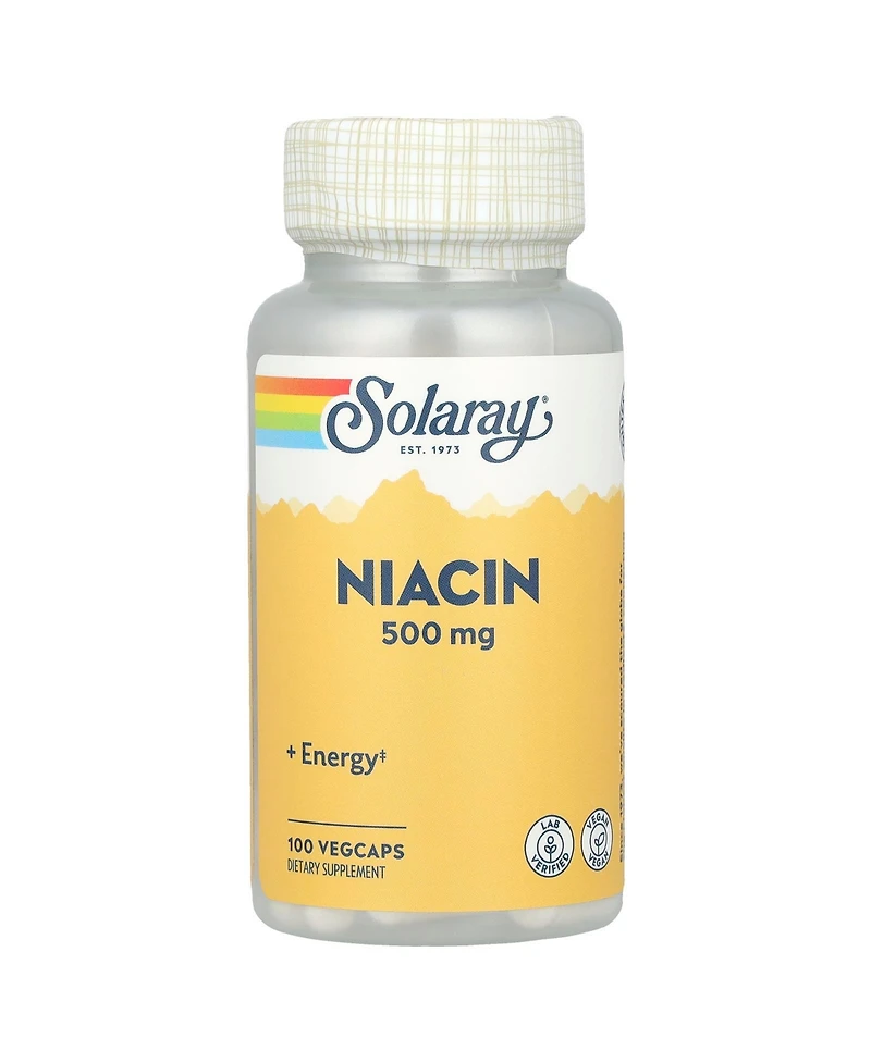 Solaray Niacin 500 mg