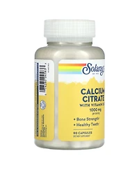 Solaray Calcium Citrate with Vitamin D-3 1 000 mg