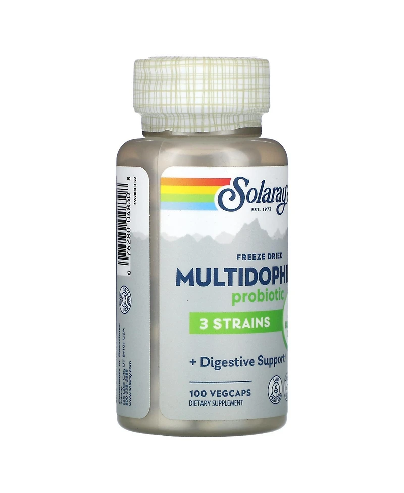 Solaray Freeze Dried Multidophilus Probiotic 3 Billion Cfu