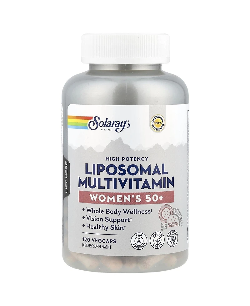 Solaray High Potency Liposomal Multivitamin Women's 50+