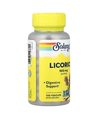 Solaray Licorice - 100 VegCaps (450 mg per Capsule)