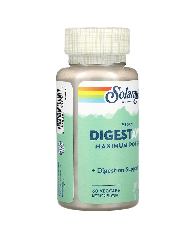 Solaray Nutrition Digestaway Maximum Potency - 60 VegCaps