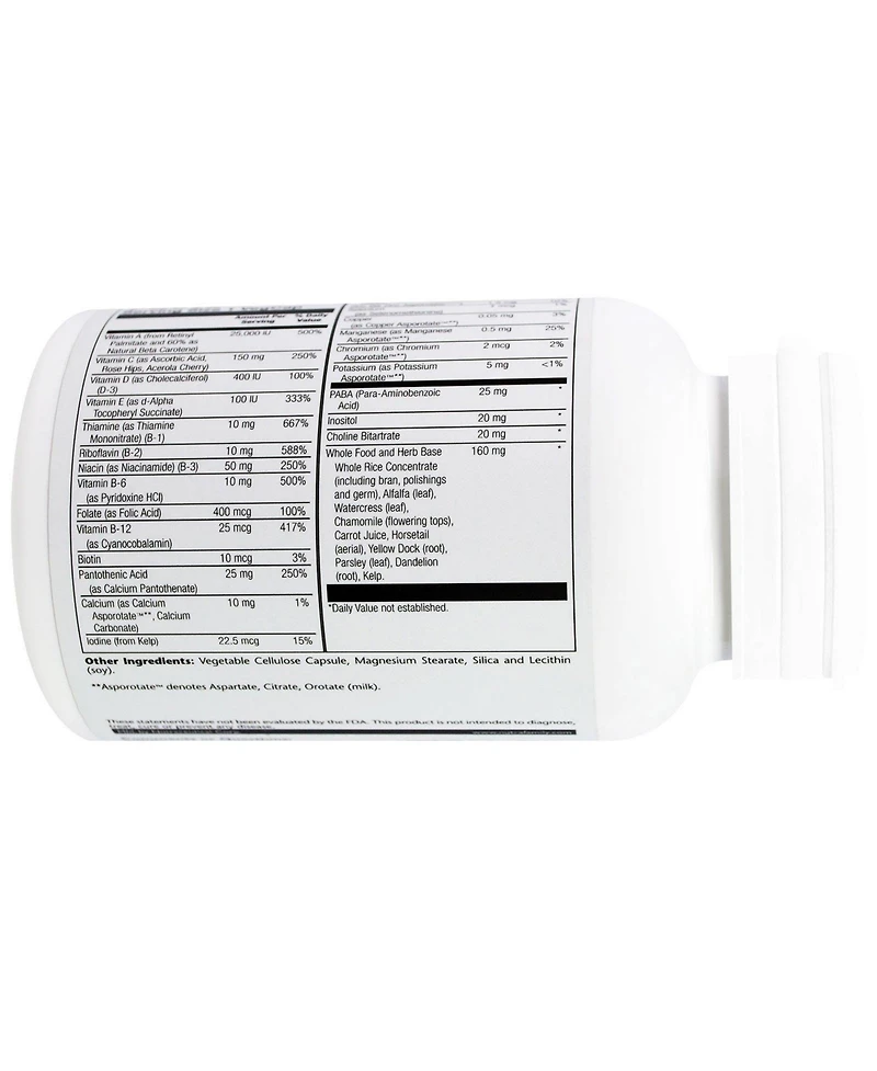 Solaray - Once Daily High Energy W/O Iron, 90 capsules