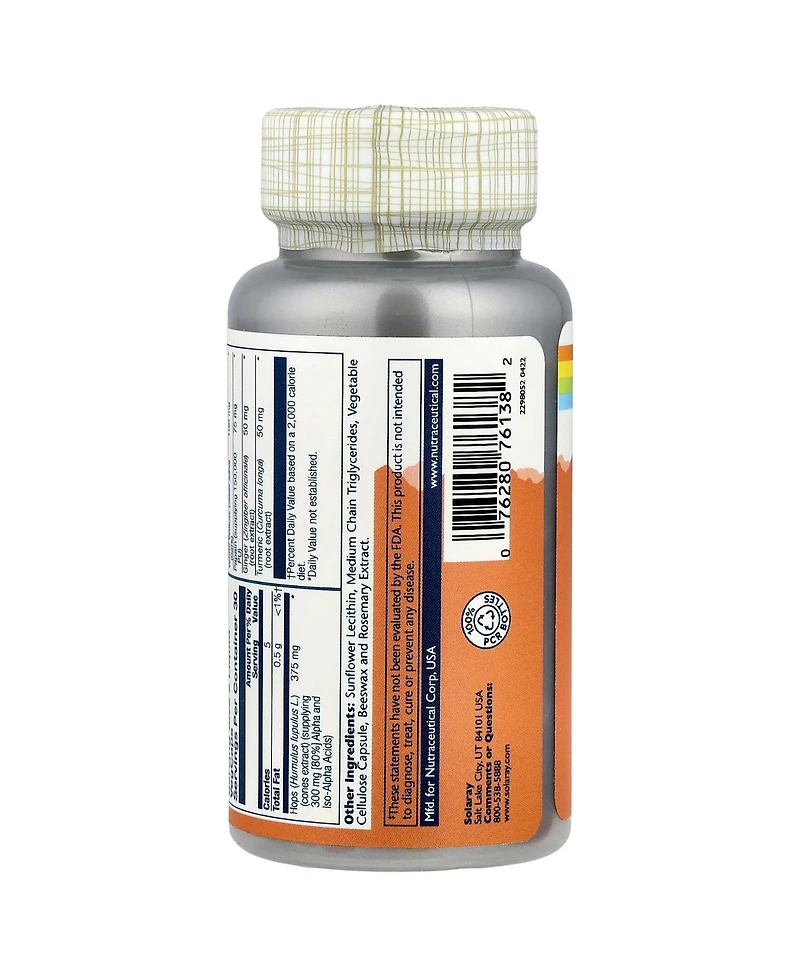 Solaray Super IbuActin Maximum Strength