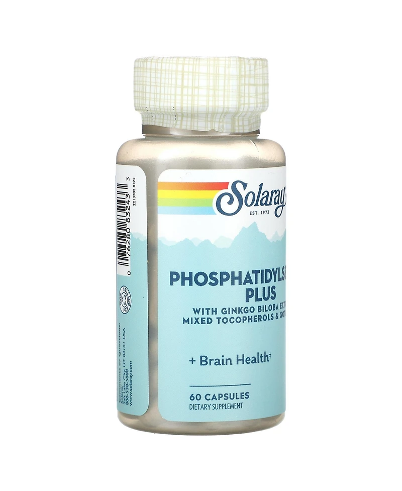 Solaray Phosphatidylserine Plus - 60 Capsules