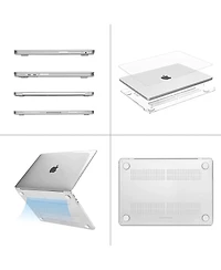 Yunzii Compatible with MacBook Air 13 inch Case 2025 2024 2023 2022 M4 A3240 M3 A3113 M2 A2681, Plastic Hard Shell&Keyboard Cover&Screen Film&Type C f