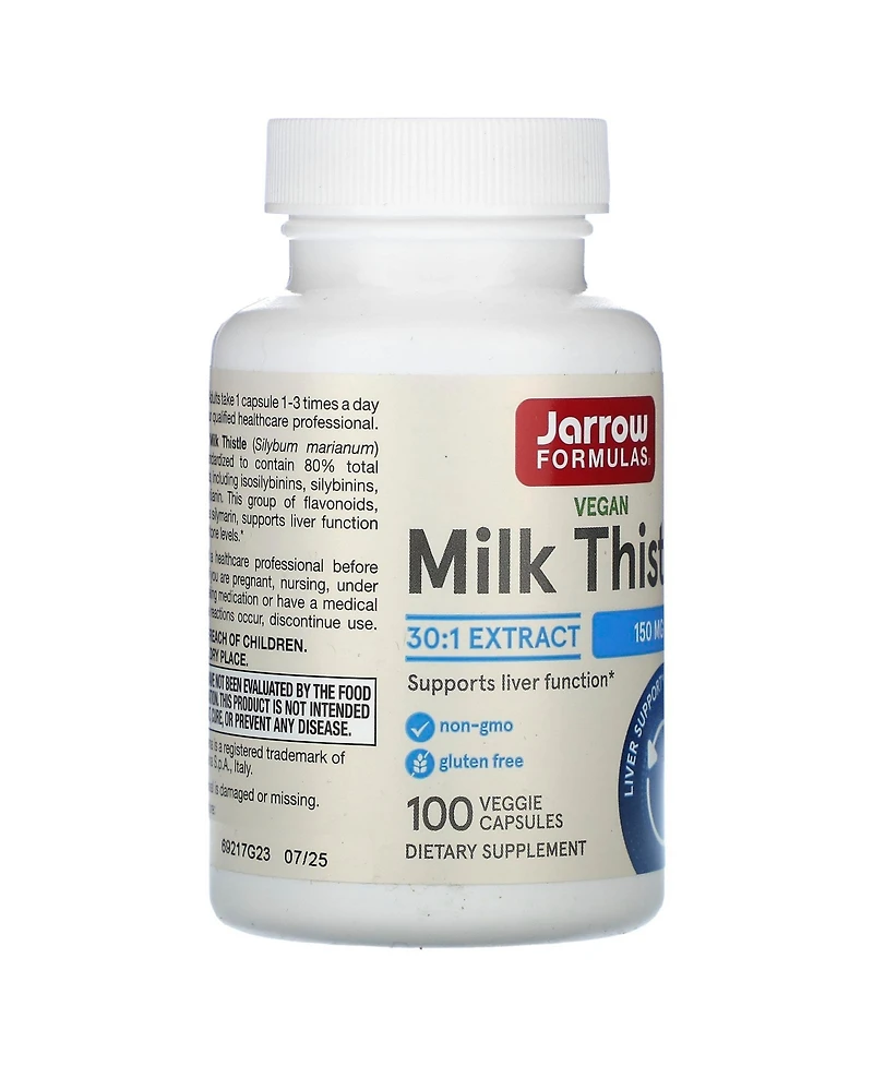 Jarrow Formulas Nutrition Milk Thistle 150 mg