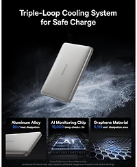 Baseus Picogo Magsafe Portable Charger 10000mAh 27W , 0.5" Ultra Slim Qi2 Certified 15W Wireless Power Bank