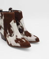 Stivali New York Women's Nomad Cowhide Leather Cowboy Booties