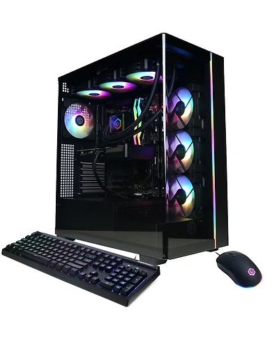 CyberPowerPC Gamer Supreme Liquid Cooled Gaming Desktop Computer, Amd Ryzen 9 9900X3D 4.4GHz, 32GB Ram, 2TB Ssd, Nvidia GeForce Rtx 5070 12GB, Windows