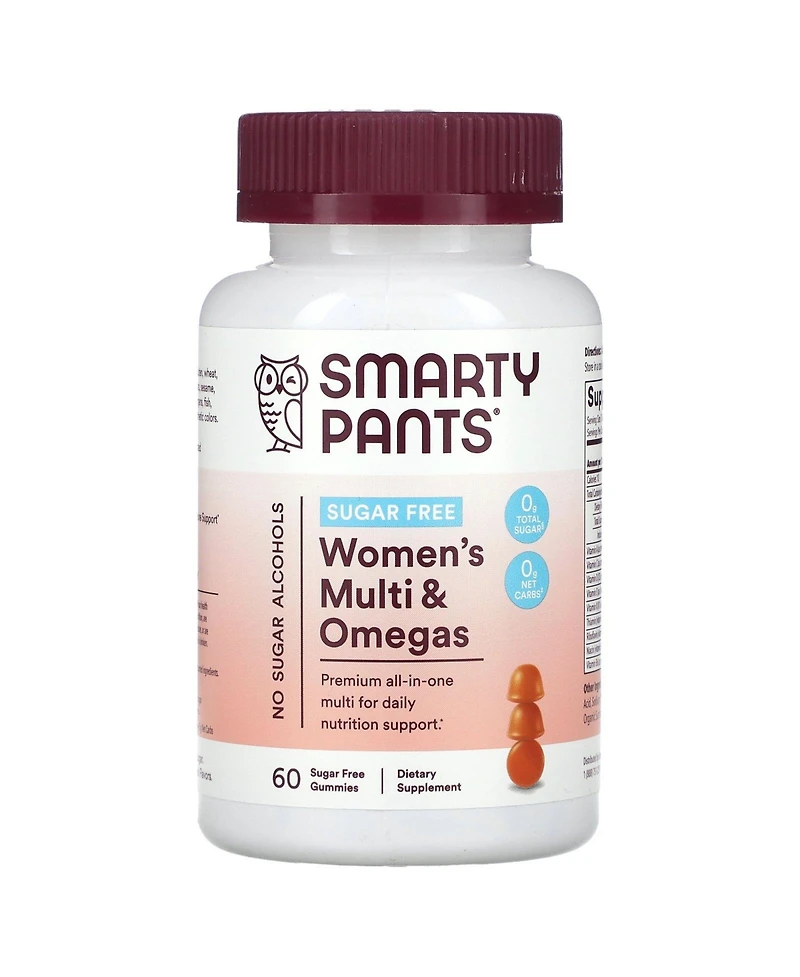 SmartyPants Women's Multi & Omegas Sugar Free Orange