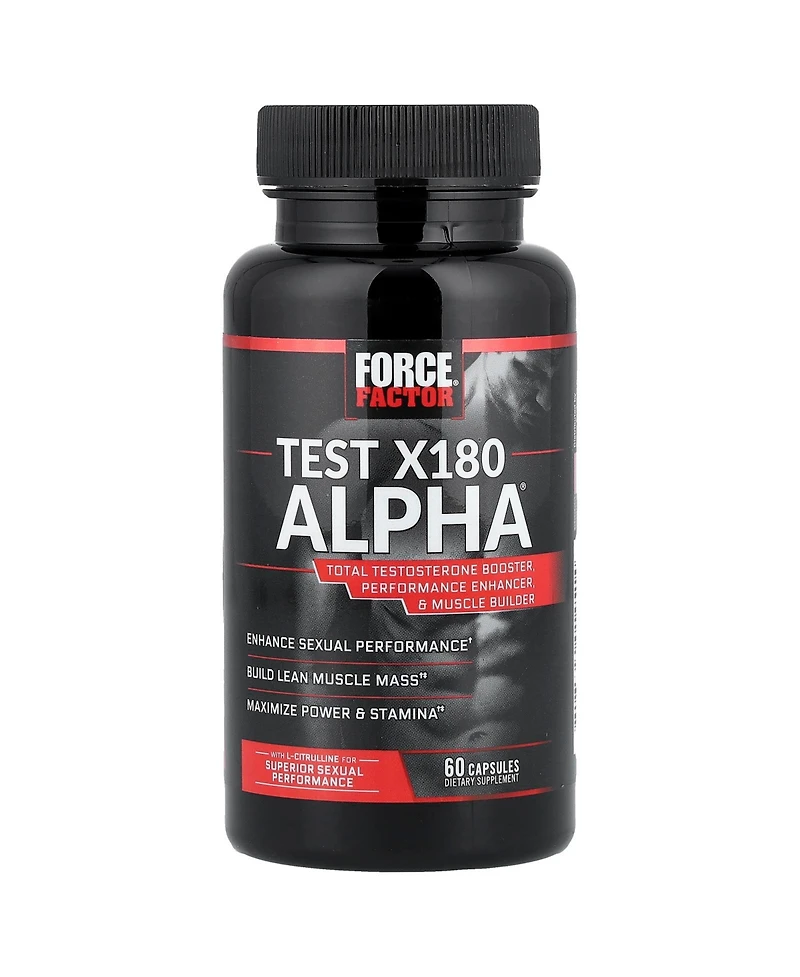 Force Factor Test X180 Alpha