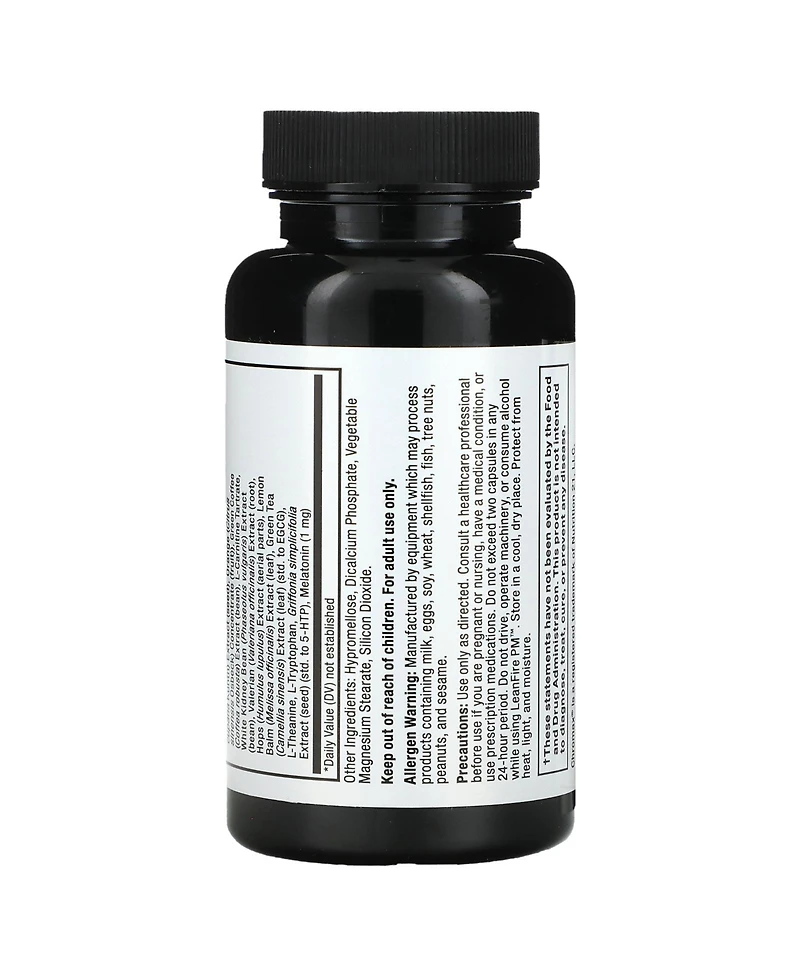 Force Factor LeanFire Pm Weight Loss Pills for Women & Men, Fat Burner & Overnight Weight