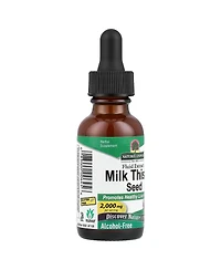 Nature's Answer Milk Thistle Seed Fluid Extract Alcohol-Free 2 000 mg - 1 fl oz (30 ml)