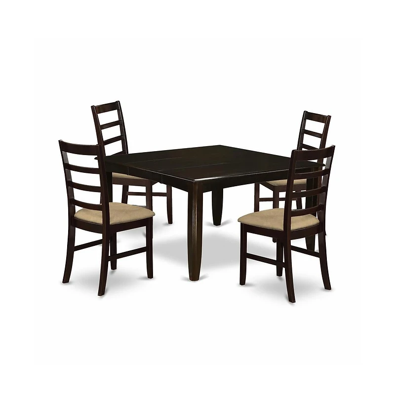 East West Furniture 5 Pc Dining room set-Table and 4 Kitchen Chairs.